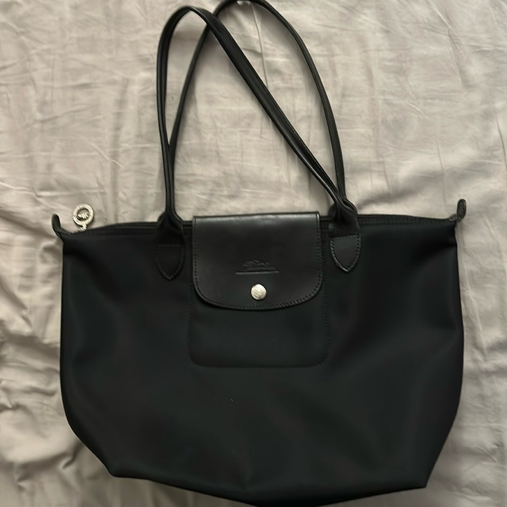 LongChamp M Black Tote